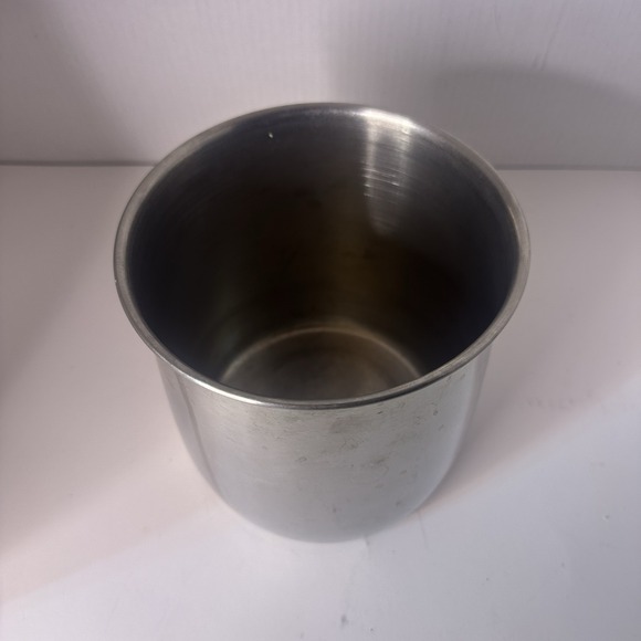 Ecko Stainless Steel Container Case Bowl Utencil Holder Vintage Metal‎ - Picture 2 of 5